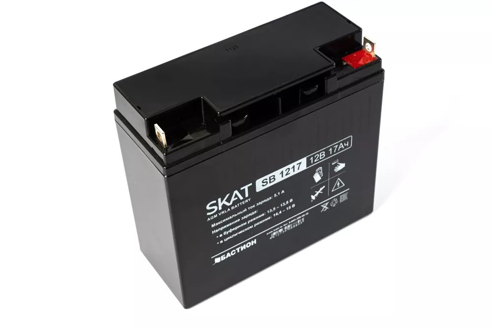 SKAT SB 1217, корпус аккумулятора