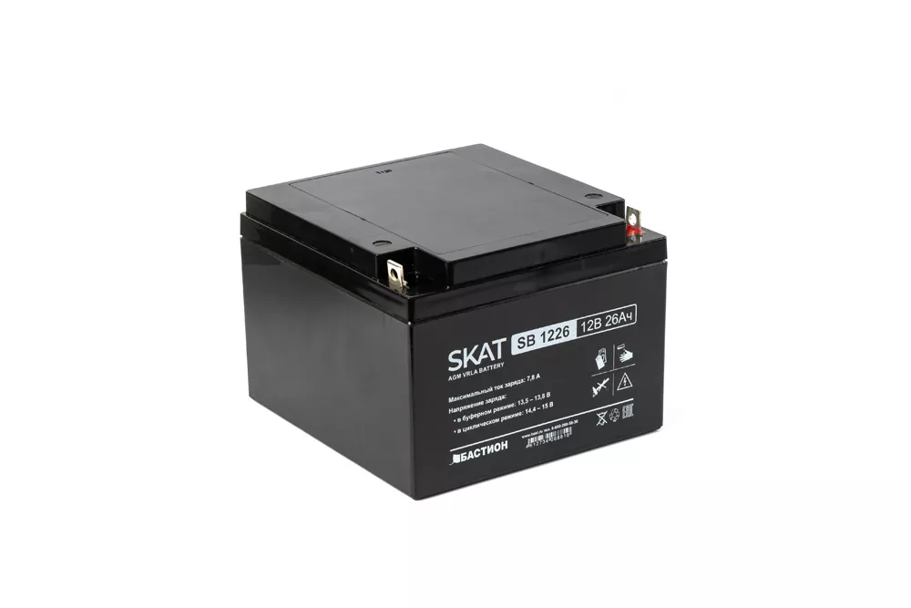 АККУМУЛЯТОР СВИНЦОВО-КИСЛОТНЫЙ SKAT SB 1226