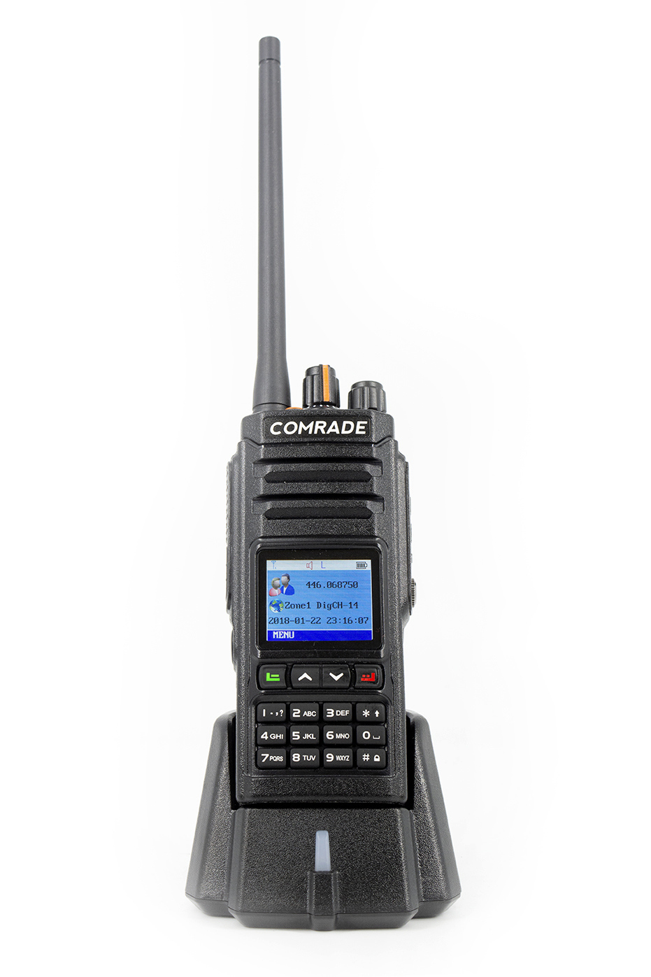 Comrade R12 UHF AES256, рация и аксессуары