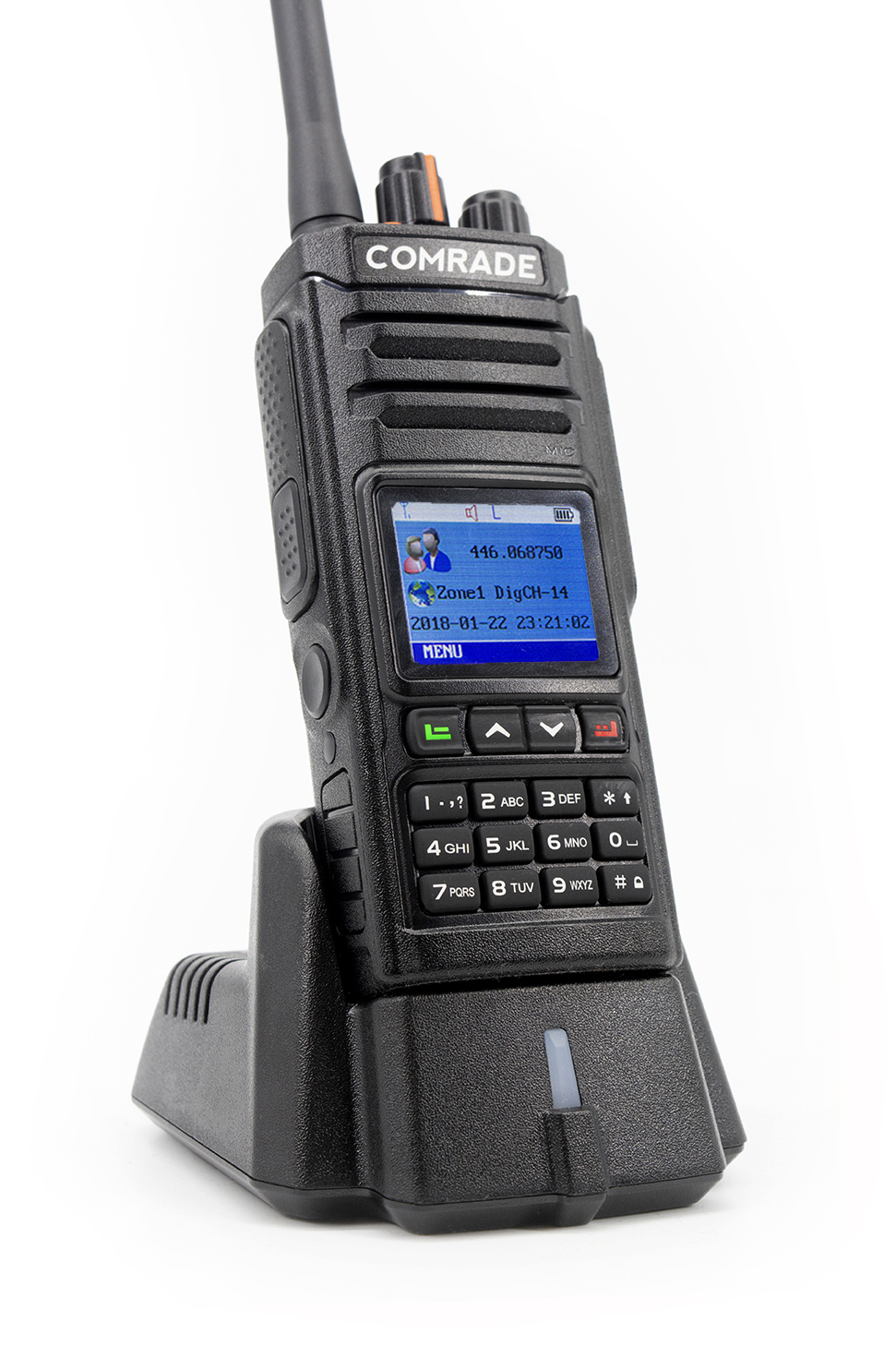 Comrade R12 VHF, рация в сборе