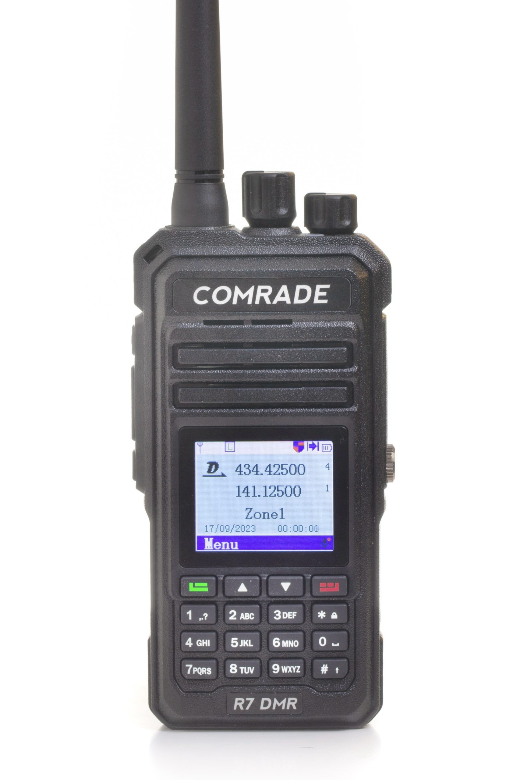 Comrade R7 DMR NEW, вид спереди