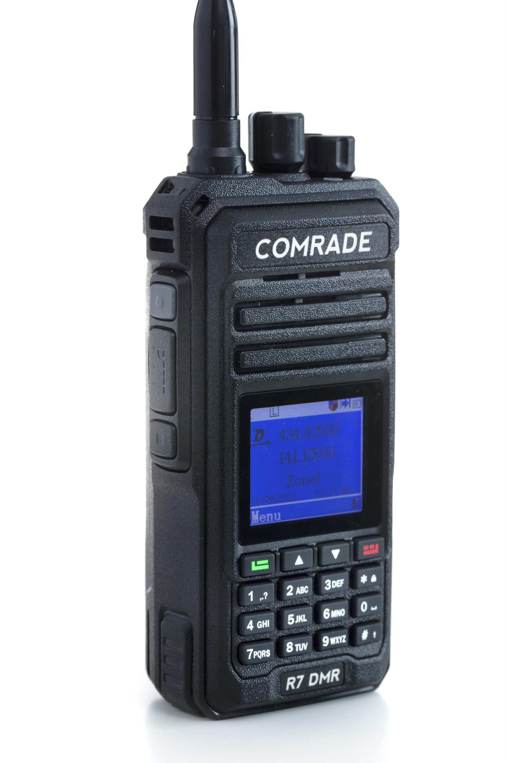 Comrade R7 DMR NEW, элементы корпуса