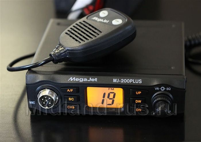 MegaJet MJ-200 Plus, тангента и подключение