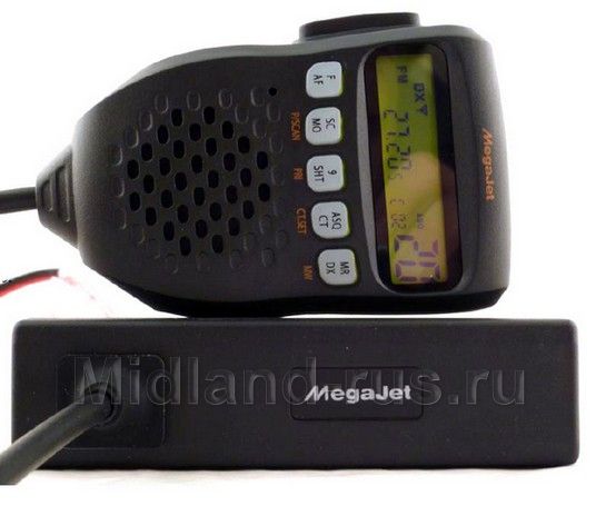 MegaJet MJ-555, рация с тангентой