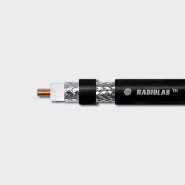 Кабель JIS TYPE Radiolab 8D-FB PE, черный, бухта 100м