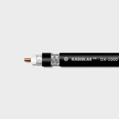 Кабель коаксиальный Radiolab DX-1000 LITE PE, черный, бухта 100м