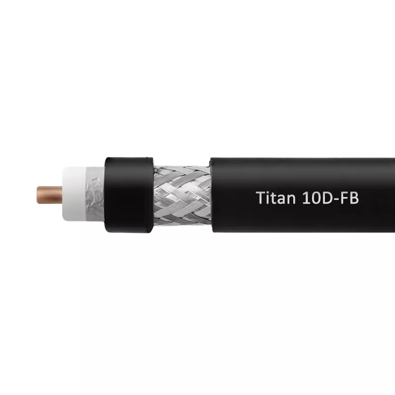 Кабель VEGATEL 10D-FB (Titan, черный)