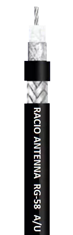 Коаксиальный кабель Racio Antenna RG-58 A/U 100 м