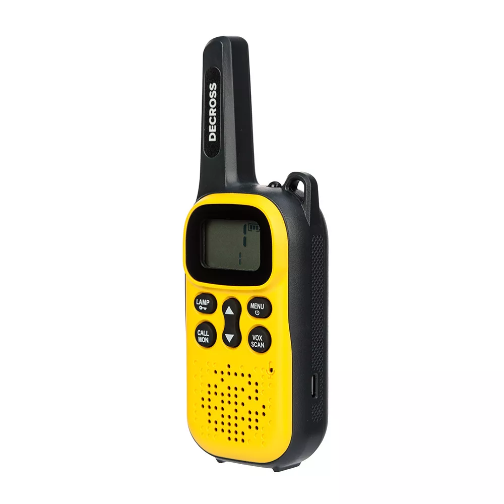 DECROSS DC43 Yellow рации жёлтого цвета