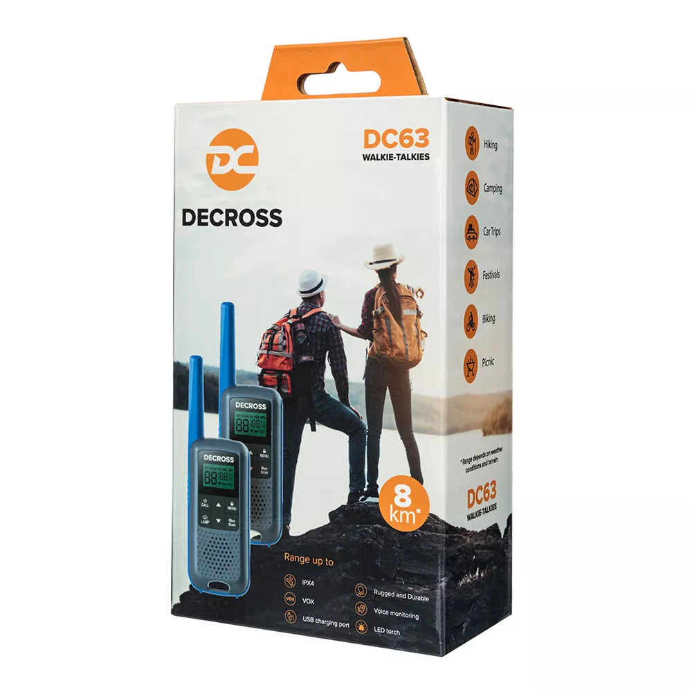 DECROSS DC63 BLUE вид корпуса
