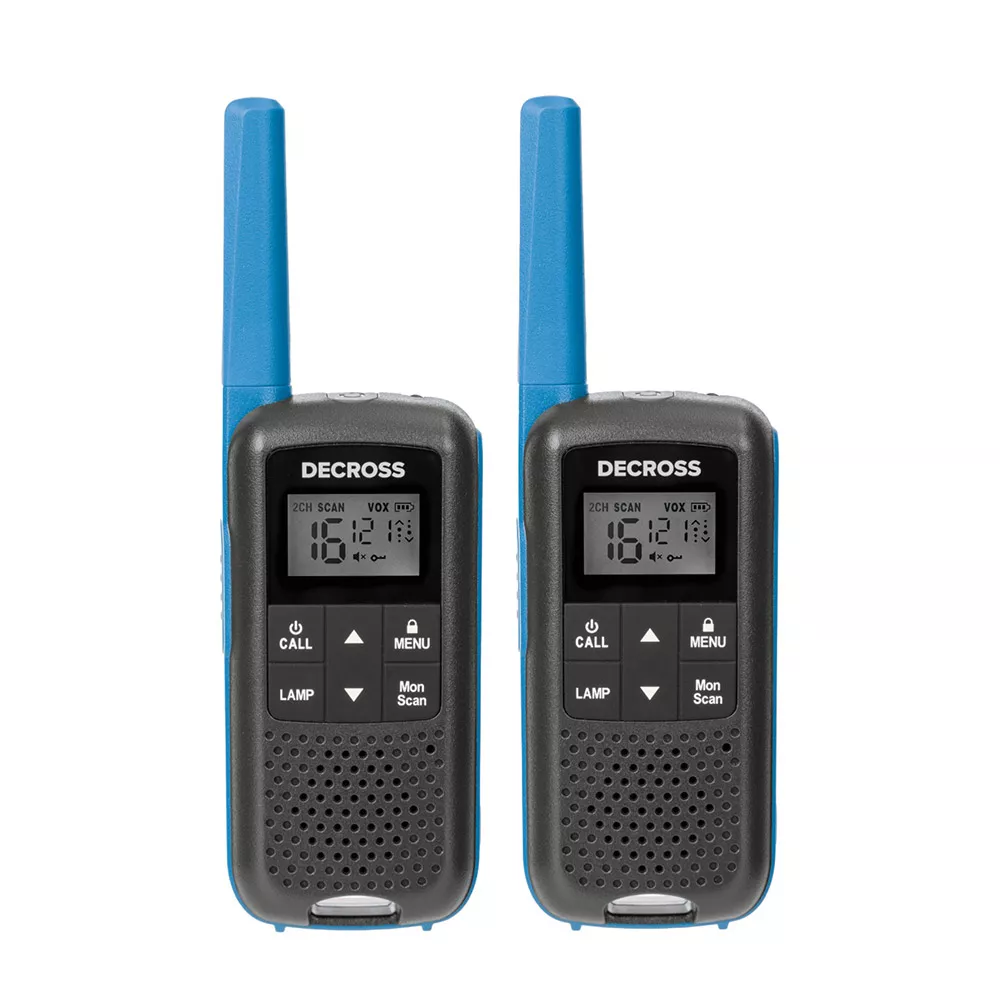 DECROSS DC63 BLUE рации синего цвета