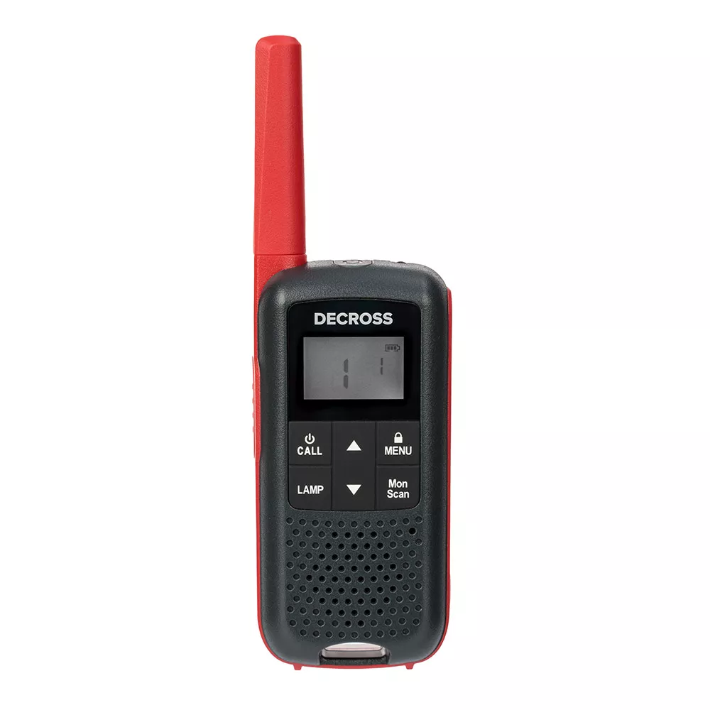 DECROSS DC63 RED рация и аксессуары