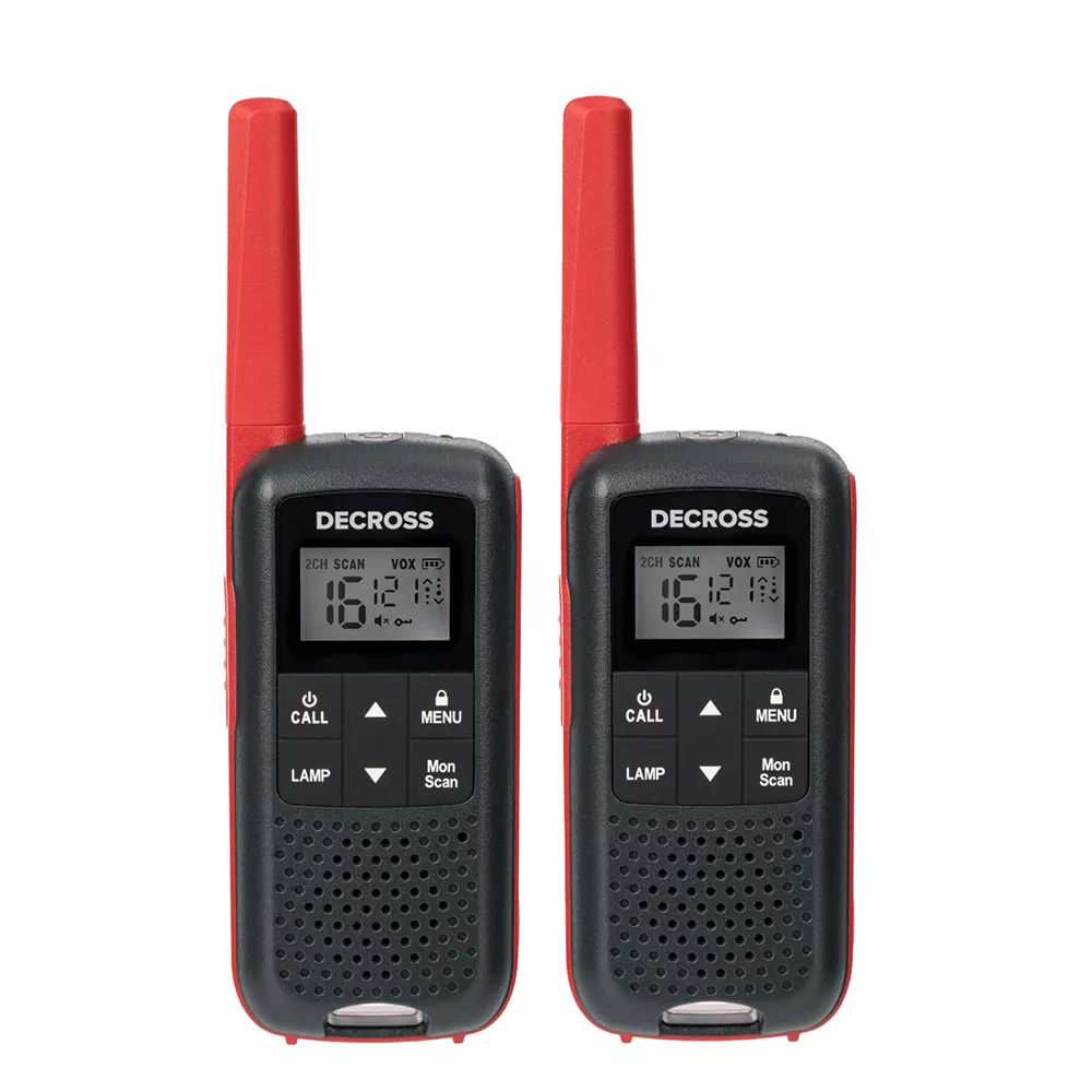 DECROSS DC63 RED рации в комплекте