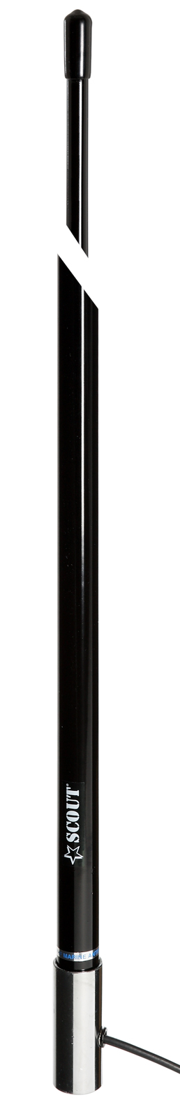 SCOUT KS-124 Black Edition морская AM/FM антенна, второй ракурс