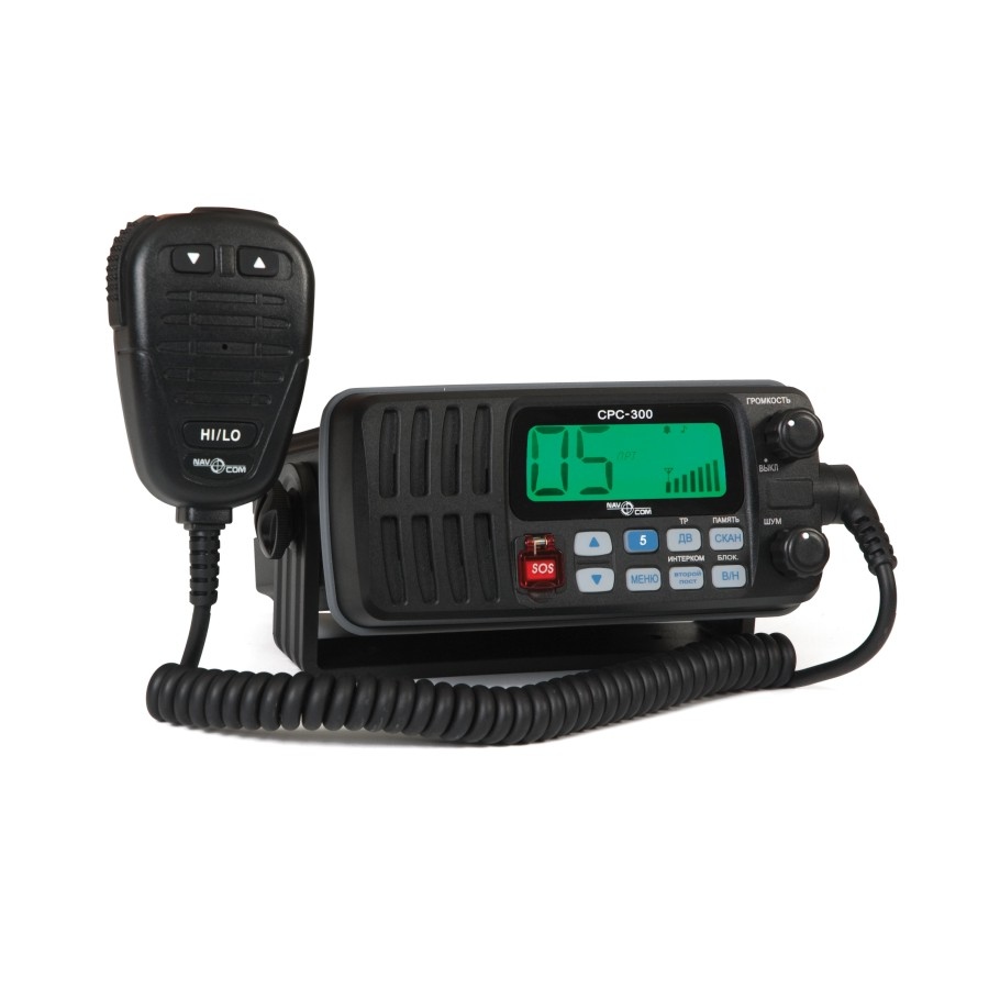 Рация Navcom CPC-300 + блок питания Alfa 6