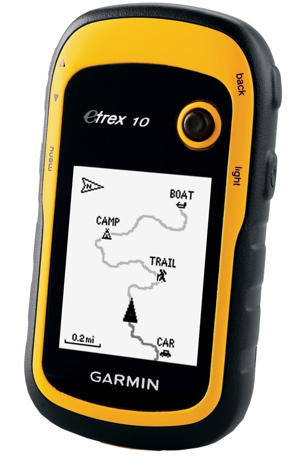 Garmin ETREX 10, экран и корпус