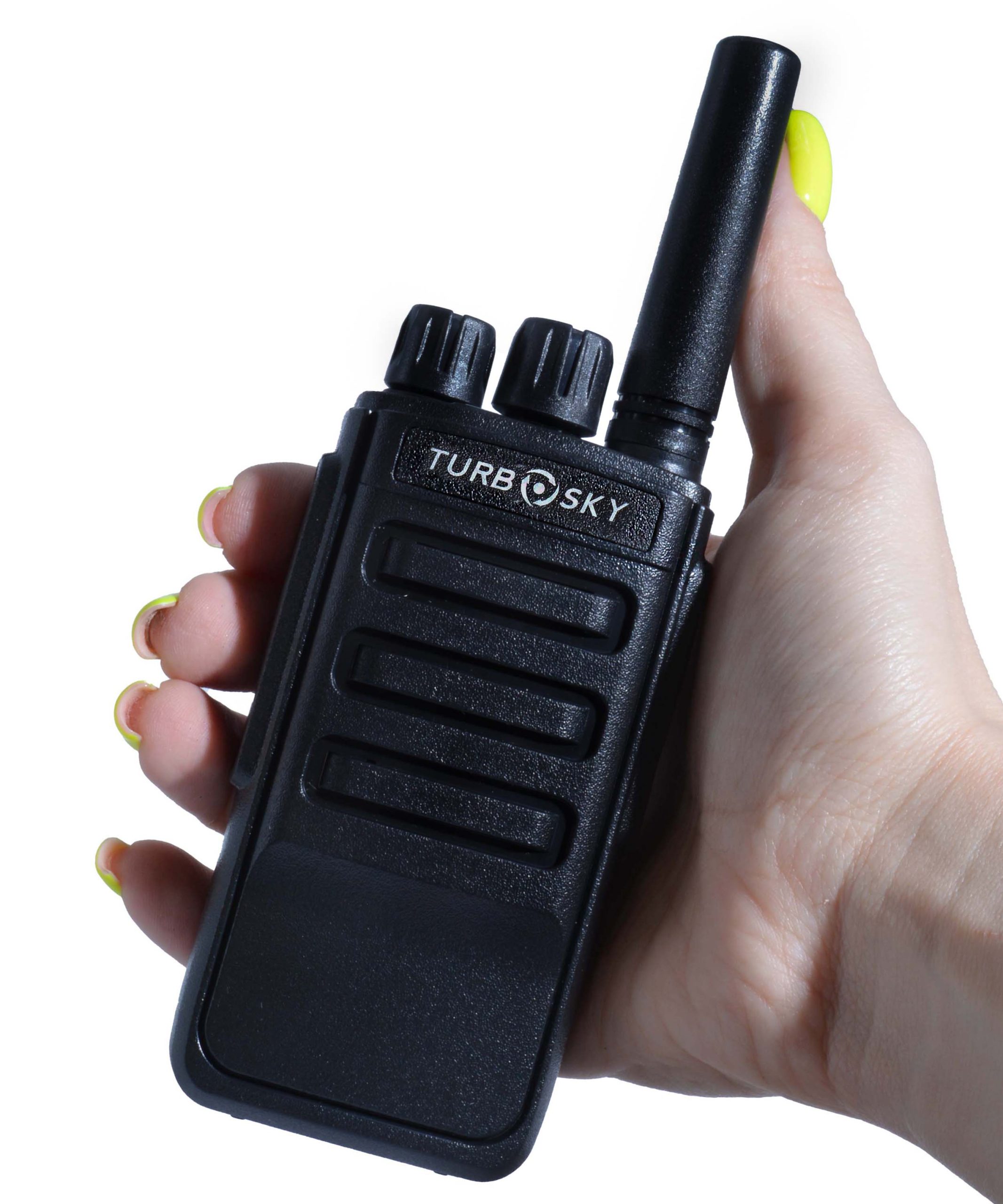 TurboSky T45 BLACK, рация с другого ракурса