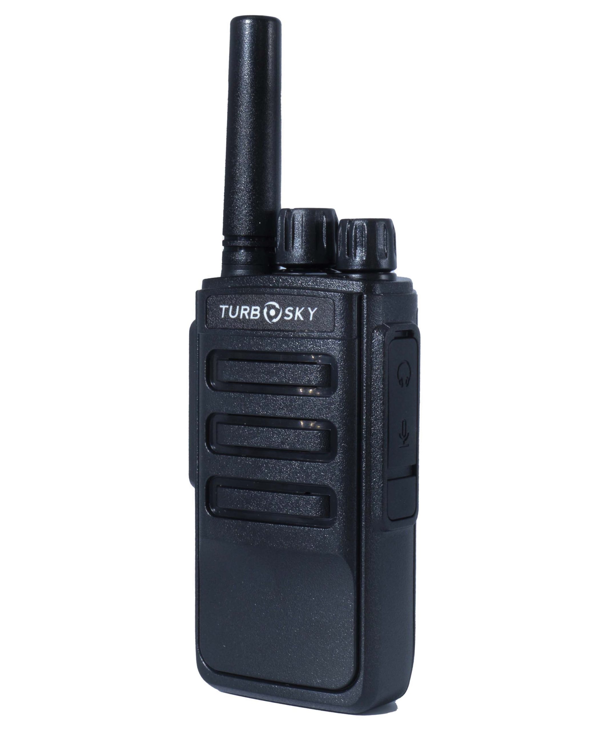 TurboSky T45 BLACK, рация спереди