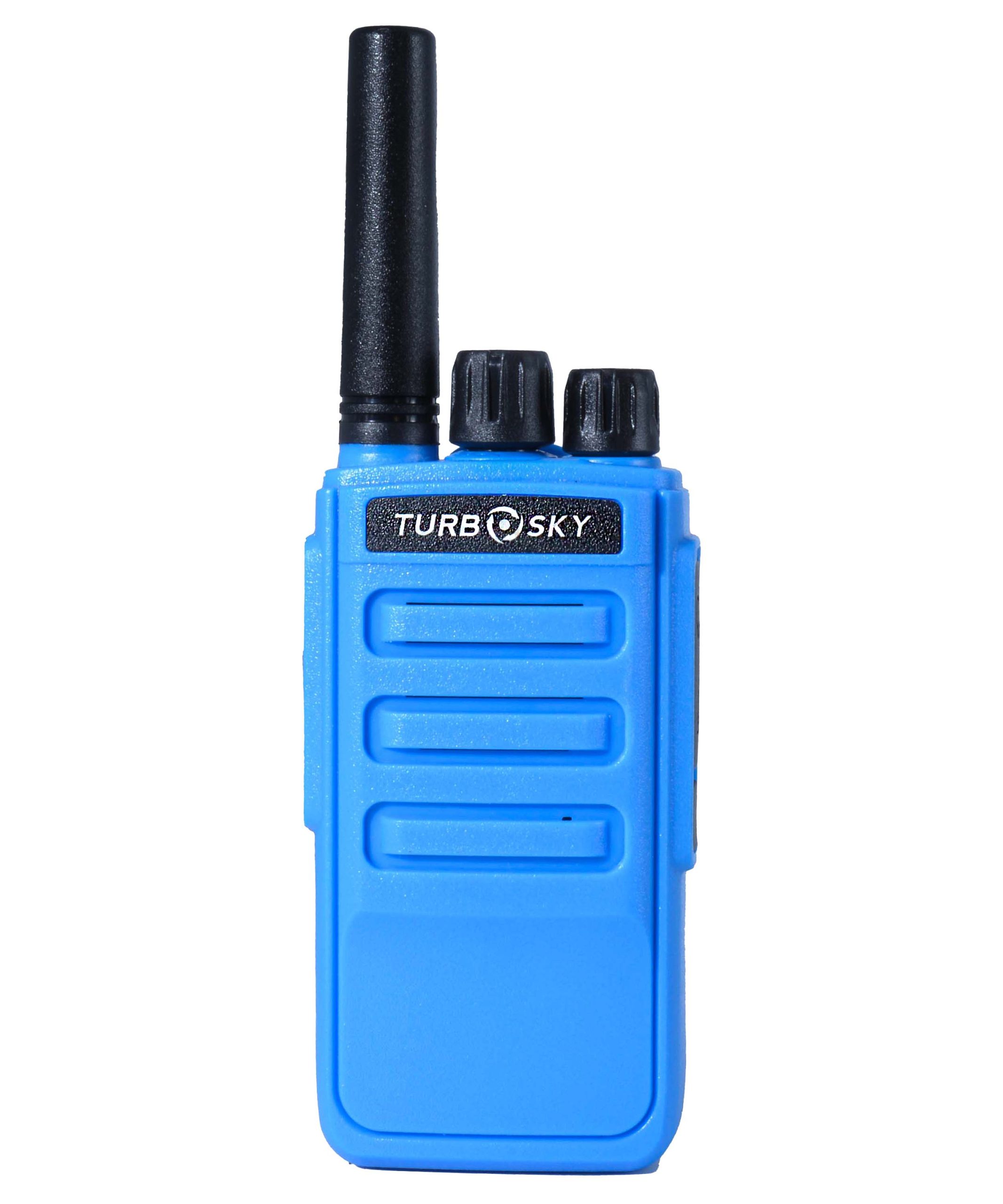 TurboSky T45 Blue, рация с другого ракурса