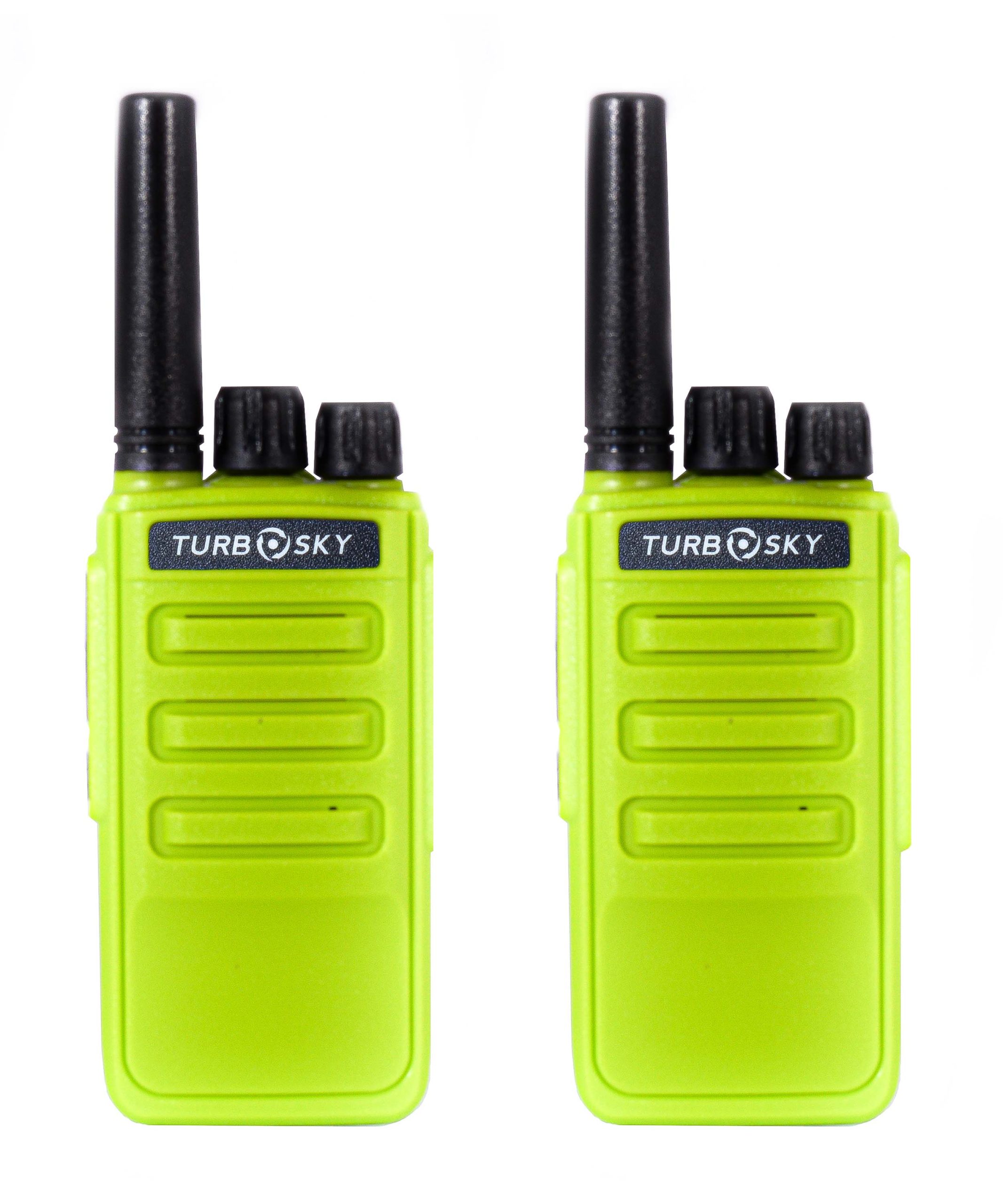 TurboSky T45 GREEN, рация спереди