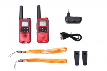 TurboSky T55 Red, рация в другом ракурсе