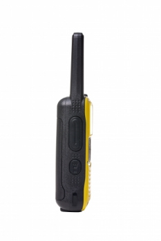 TurboSky T55 Yellow, рация сбоку