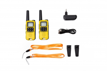 TurboSky T55 Yellow, рация в другом ракурсе