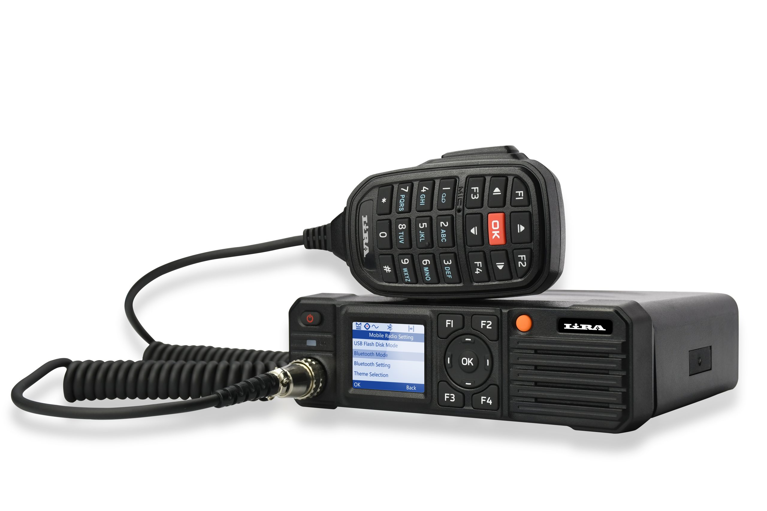 Радиостанция Lira DM-1000 DMR, вид спереди