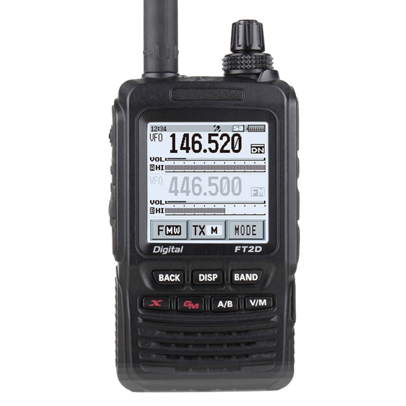 Yaesu FT2-DR, рация на изображении