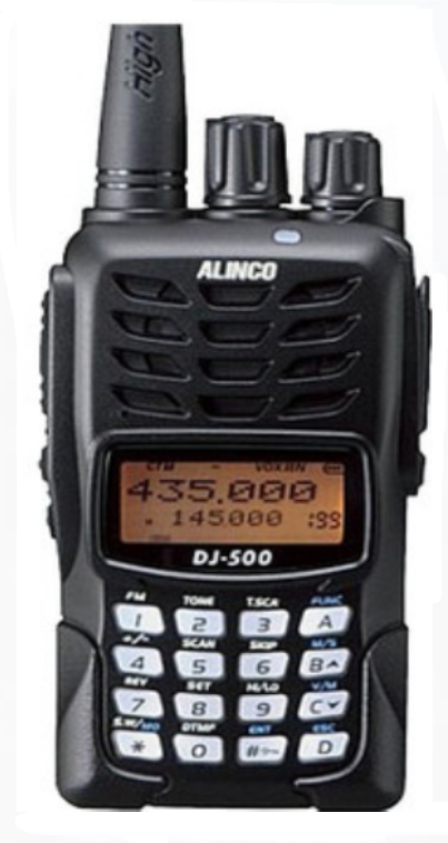 Alinco DJ-500, общий вид