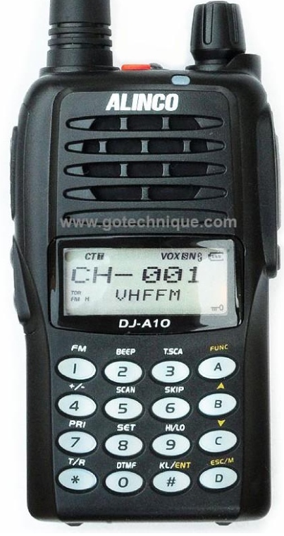 Рация Alinco DJ-A10