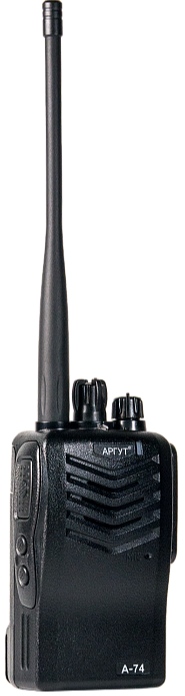Аргут А-74 dPMR UHF, боковой ракурс