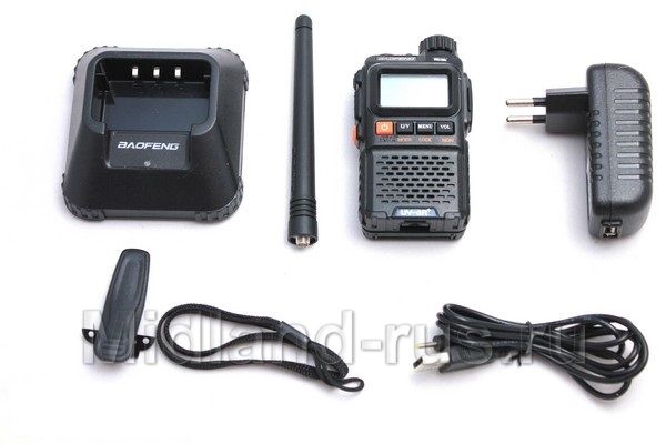 Baofeng UV-3R+ вид корпуса