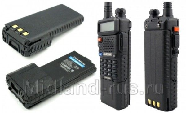 Baofeng UV-5R 8 Ватт общий вид