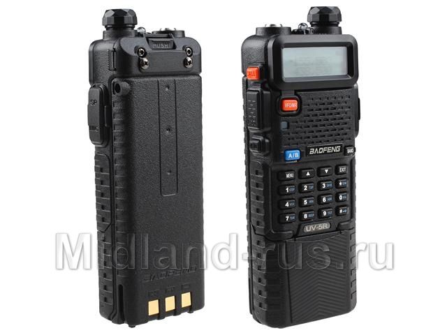 Baofeng UV-5R 8 Ватт рация с экраном