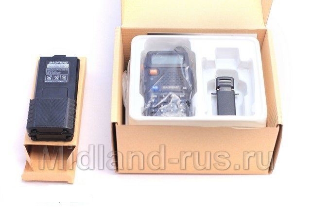 Baofeng UV-5R 8 Ватт изображение устройства