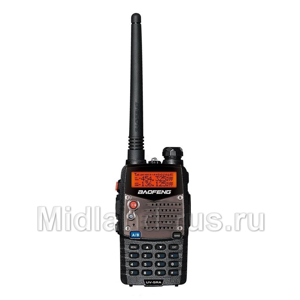 Baofeng UV-5RA, рация крупным планом