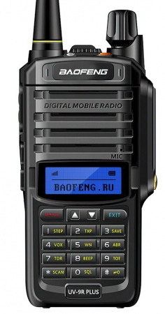 Baofeng UV-9R, задняя часть корпуса