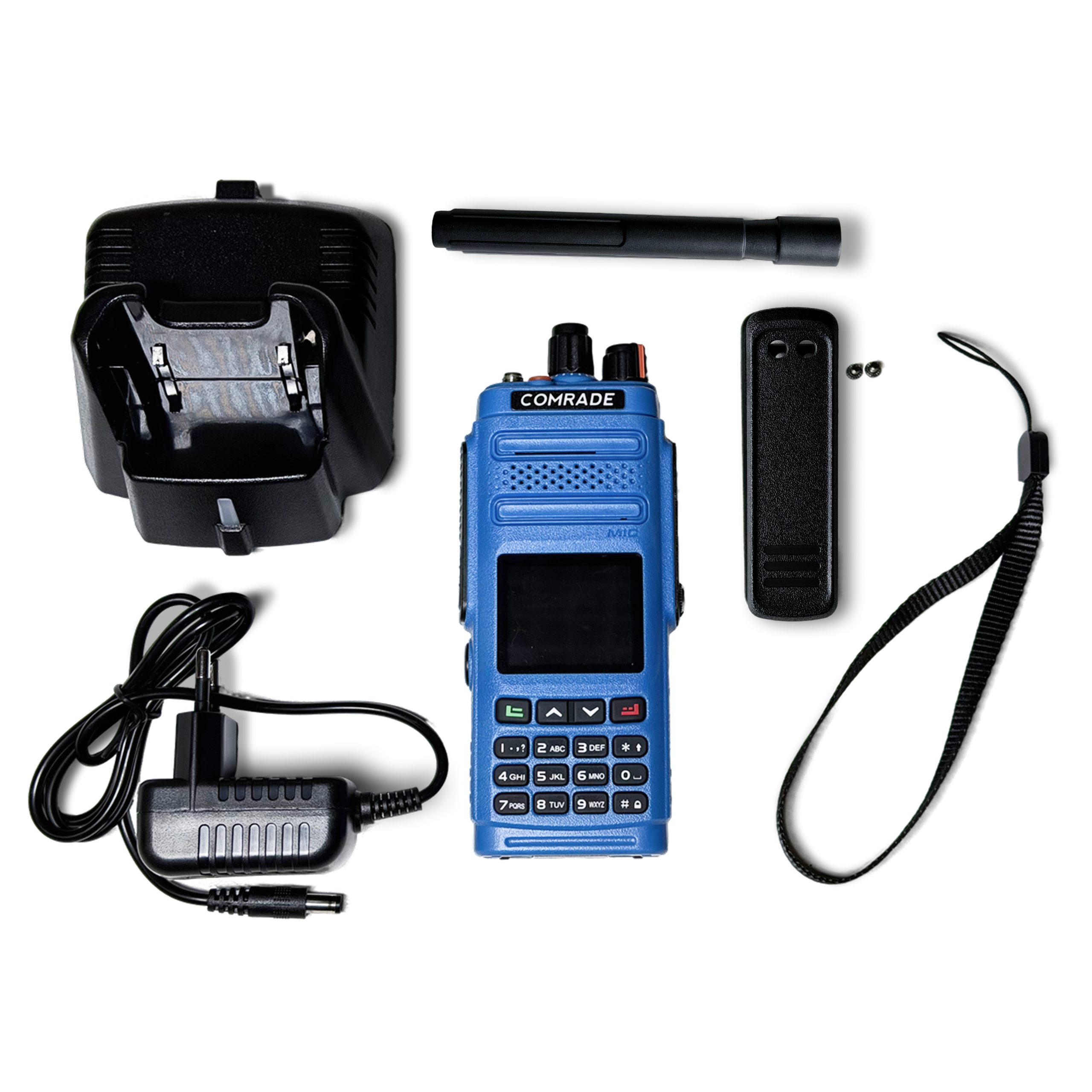 Comrade R12 UHF ATEX, комплектный вид