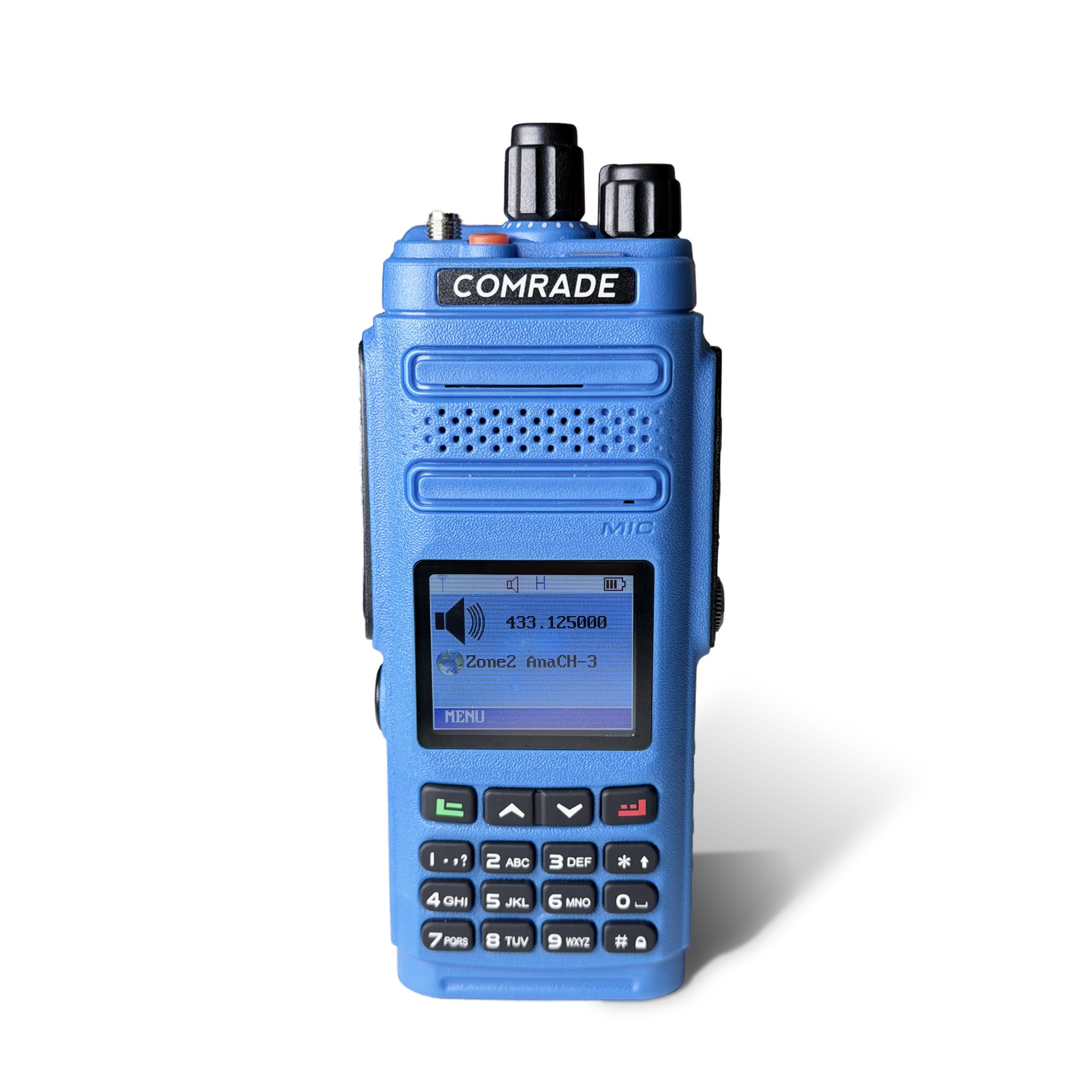 Comrade R12 UHF ATEX, вид сбоку