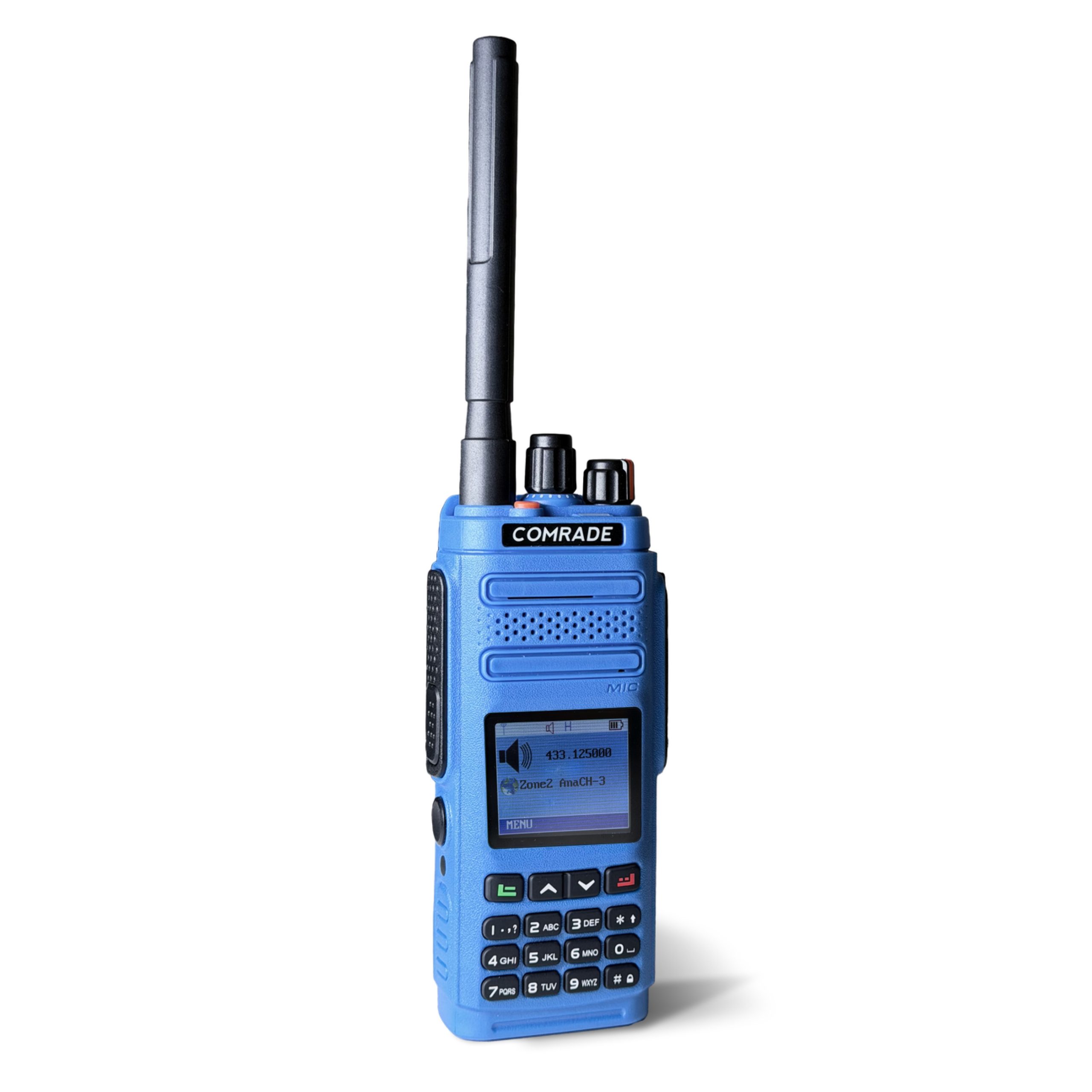 Comrade R12 VHF ATEX, корпус и дисплей
