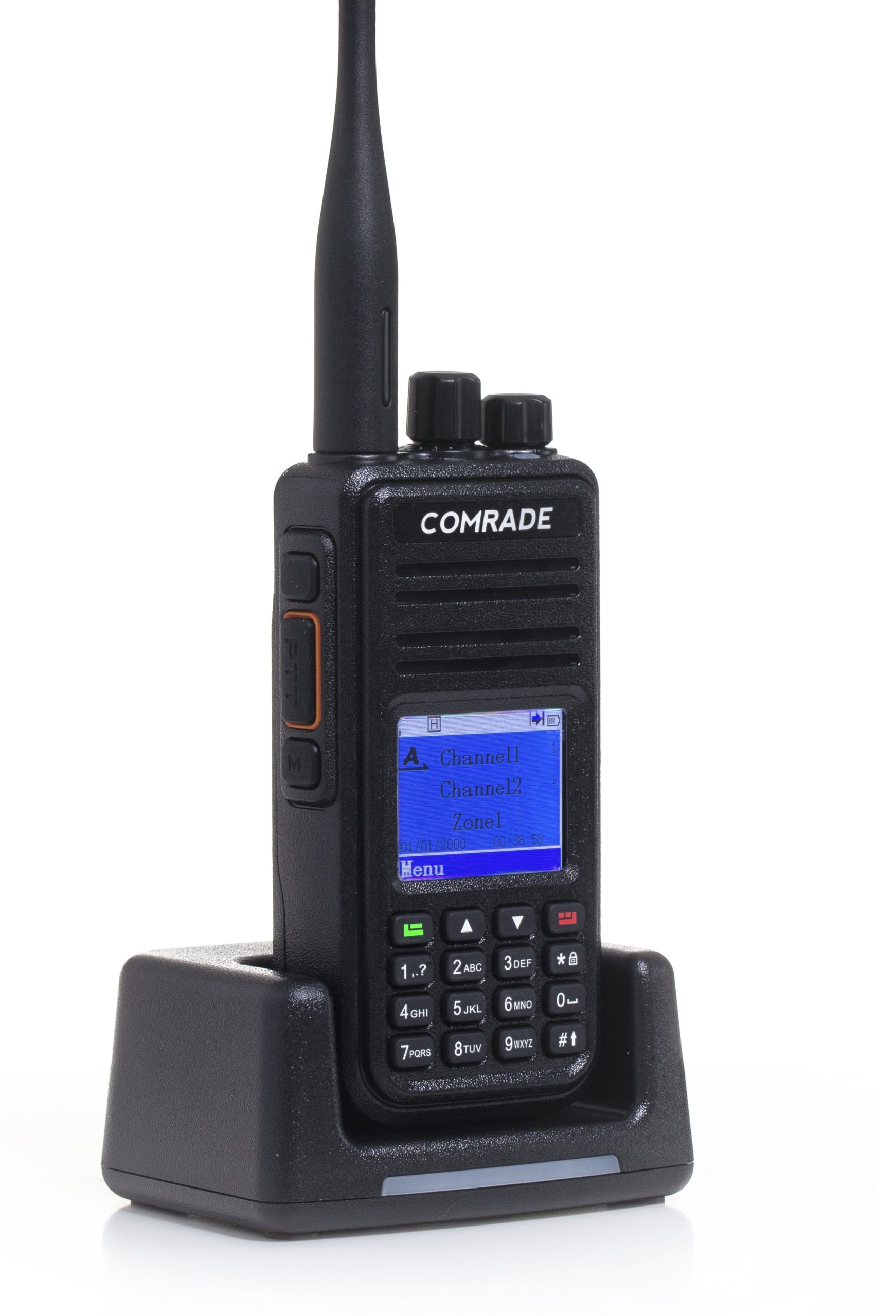 Comrade R7 DMR, антенна и корпус