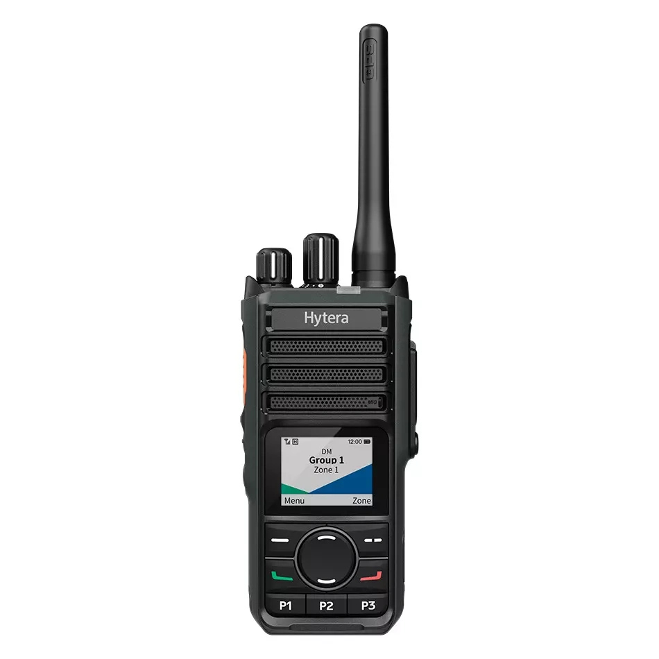 Hytera HP565 UHF GPS, дисплей и клавиатура