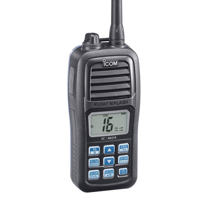 Icom IC-M24, портативная морская рация