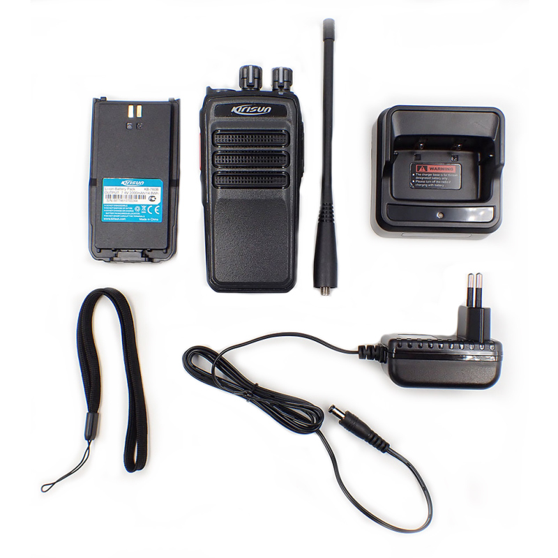 Kirisun DP405 UHF, общий вид устройства