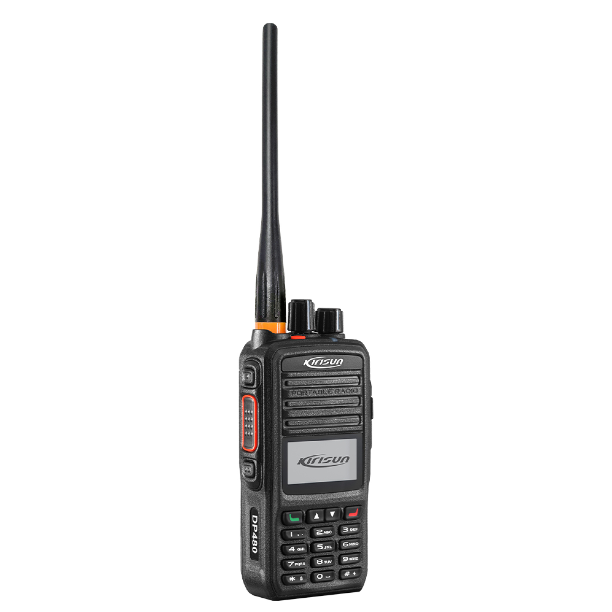 Kirisun DP480 VHF, рация и органы управления