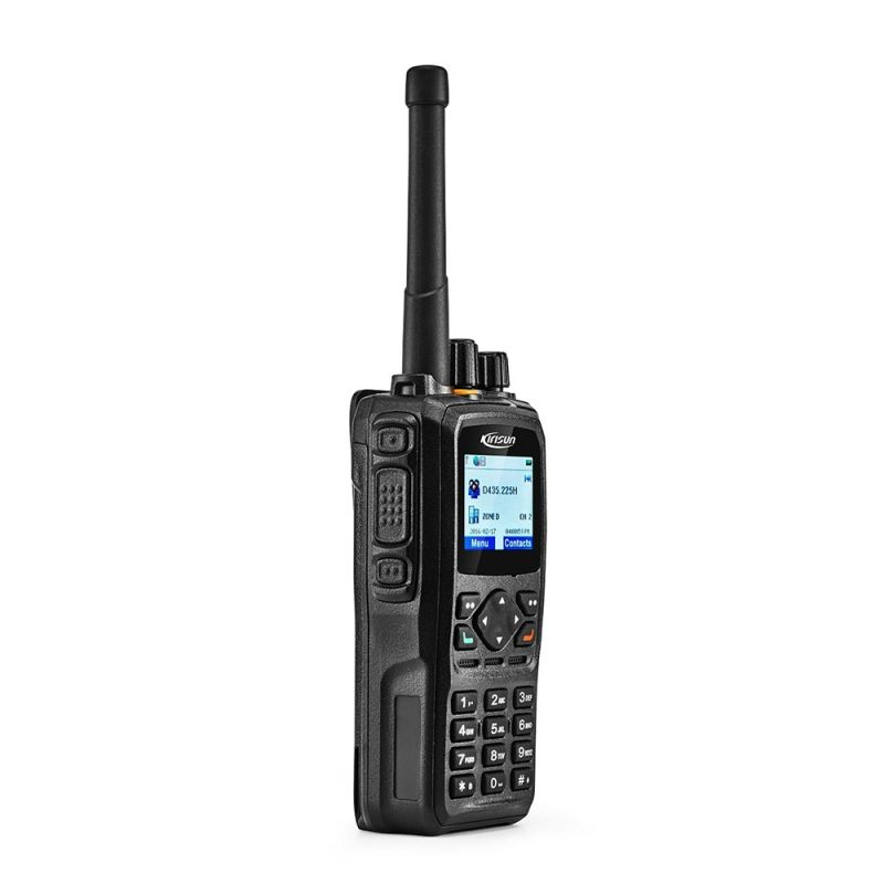 Kirisun DP990 VHF, рация на белом фоне