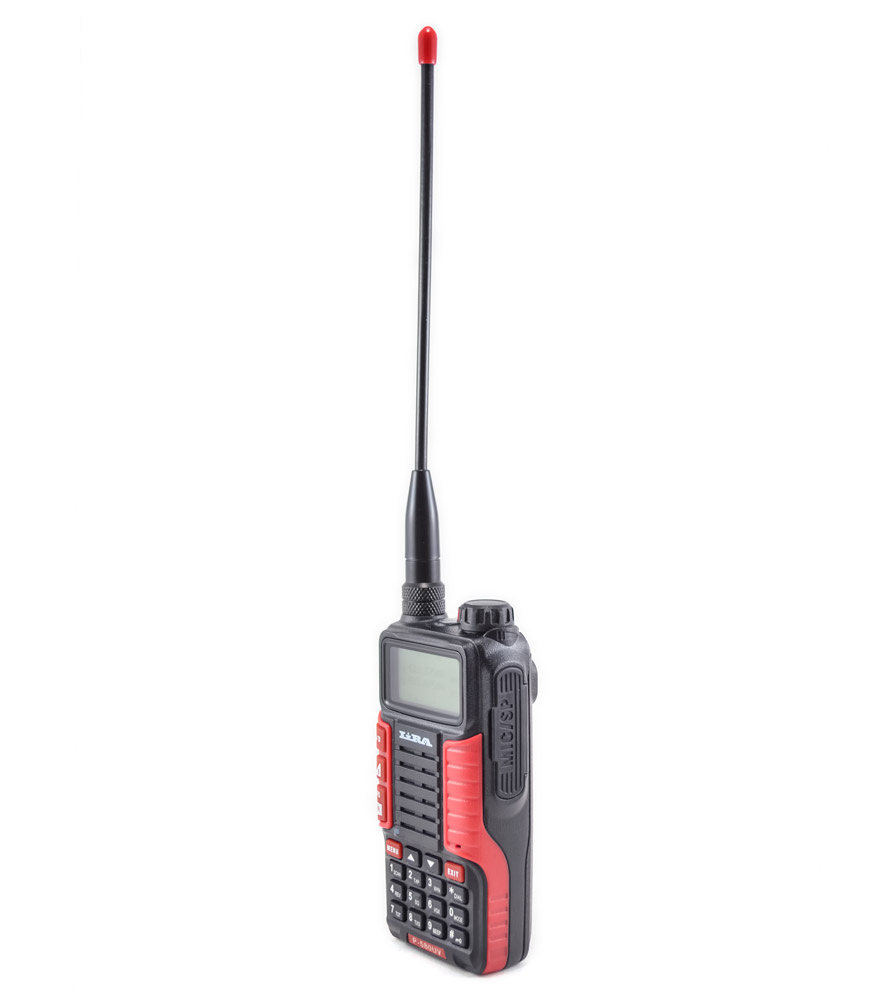 Lira P-580UV, рация с антенной