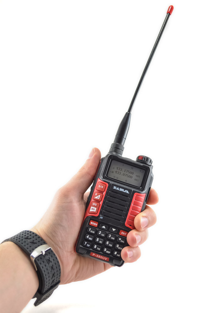 Lira P-580UV, корпус и органы управления