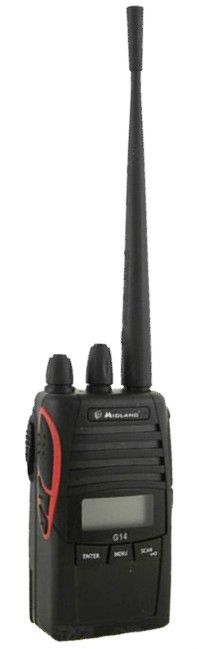 Midland G14 рация, общий вид
